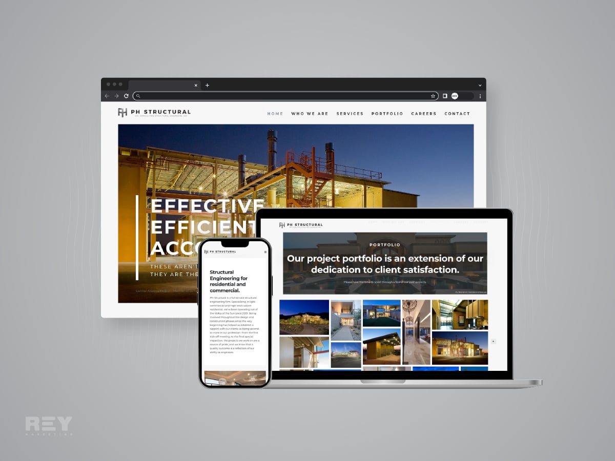 Website Design And Development Rey Marketing Website design and development rey marketing
